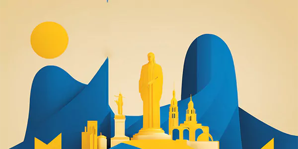 Ілюстрація архітектури Києва